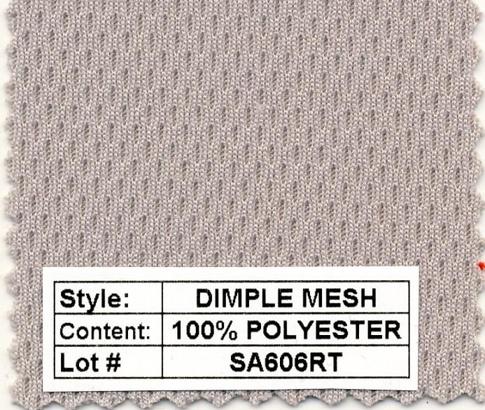 Dimple Mesh 100% Poly 200 Gram Heavy Weight